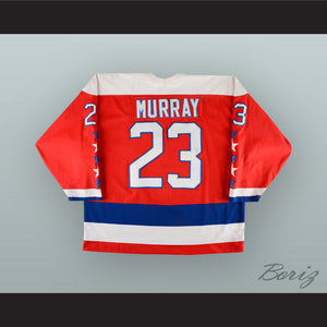 Rob Murray 23 Baltimore Skipjacks Red Hockey Jersey