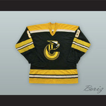 Load image into Gallery viewer, Robbie Ftorek 8 Cincinnati Stingers Black Hockey Jersey