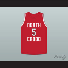 Load image into Gallery viewer, Robert Williams III 5 North Caddo High School Titans Red Basketball Jersey 2