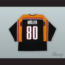 Load image into Gallery viewer, Robert Muller 80 Germany National Team Black Hockey Jersey with Patch