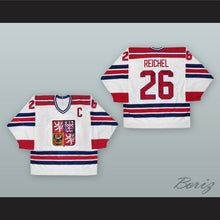 Load image into Gallery viewer, Robert Reichel 26 Czech Republic National Team White Hockey Jersey