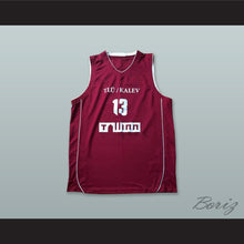 Load image into Gallery viewer, Robertas Grabauskas 13 BC Tallinna Kalev Estonia Maroon Basketball Jersey