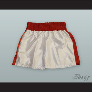 Roberto 'Hands of Stone' Duran Red/White Boxing Shorts