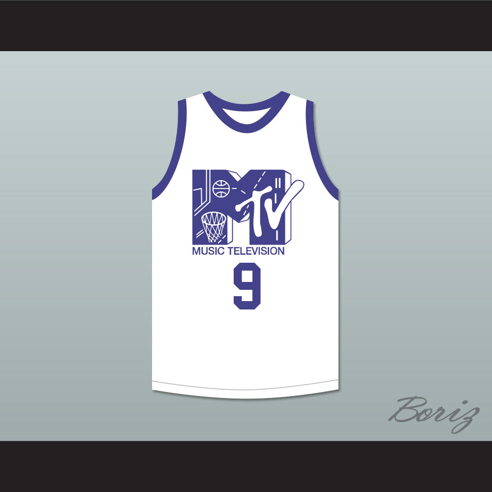 Dan Majerle 9 Basketball Jersey First Annual Rock N' Jock B-Ball Jam 1991