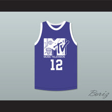 Load image into Gallery viewer, Vlade Divac 12 Basketball Jersey First Annual Rock N&#39; Jock B-Ball Jam 1991