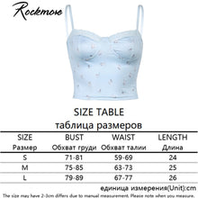 Load image into Gallery viewer, Rockmore Lace Camis Summer Tops For Women 2020 Strawberry Print Harajuku Korean Cute Low Cut Sexy Crop Tank Top Skinny Clubwear