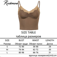 Load image into Gallery viewer, Rockmore Mesh Patchwork Bow Spaghetti Strap Strawberry Print Camis Deep V Neck Sexy Summer Crop Tank Tops Casual Nightclub Party