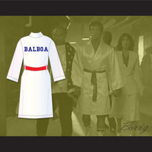 Load image into Gallery viewer, Rocky Balboa White Satin Full Boxing Robe