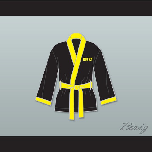 Rocky Balboa Italian Stallion Satin Half Boxing Robe