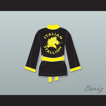 Load image into Gallery viewer, Rocky Balboa Italian Stallion Satin Half Boxing Robe