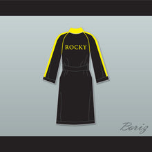 Load image into Gallery viewer, Rocky VI Black Satin Full Boxing Robe