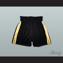 Load image into Gallery viewer, Rocky Style Black Boxing Shorts