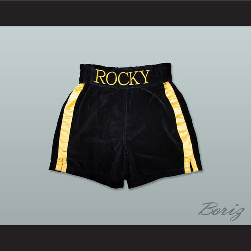 Rocky Balboa Rocky VI Black Boxing Shorts