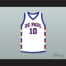 Load image into Gallery viewer, Rod Strickland 10 school  White Basketball Jersey