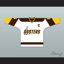 Load image into Gallery viewer, Rod Bloomfield 5 Binghamton Broome Dusters White Hockey Jersey 2