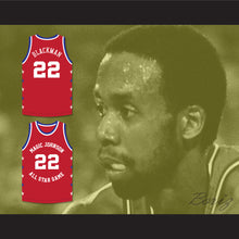 Load image into Gallery viewer, Rolando Blackman 22 Magic Johnson All Star Game Red Basketball Jersey 1990 Midsummer Night's Magic Charity Event