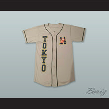 Load image into Gallery viewer, Rolling Stones 14 Tokyo Tan Button Down Baseball Jersey