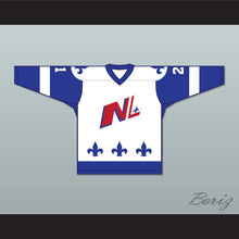 Load image into Gallery viewer, Roma Gauthier 21 Le National de Quebec White Hockey Jersey- Lance et compte (He Shoots, He Scores)