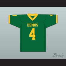 Load image into Gallery viewer, Romeo Doubs 4 Jefferson High School Democrats Green Football Jersey 2