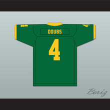 Load image into Gallery viewer, Romeo Doubs 4 Jefferson High School Democrats Green Football Jersey 2