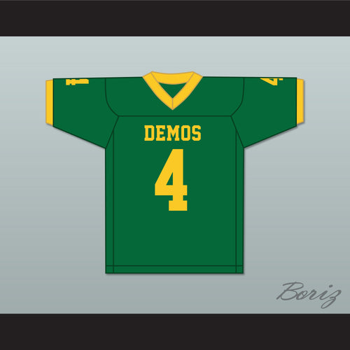 Romeo Doubs 4 Jefferson High School Democrats Green Football Jersey 1