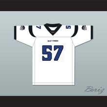 Load image into Gallery viewer, Ron &#39;Big Merck&#39; Merkerson 57 New York-New Jersey Hitmen Away Football Jersey