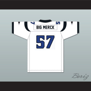 Ron 'Big Merck' Merkerson 57 New York-New Jersey Hitmen Away Football Jersey