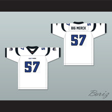 Load image into Gallery viewer, Ron &#39;Big Merck&#39; Merkerson 57 New York-New Jersey Hitmen Away Football Jersey