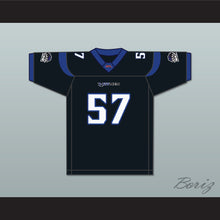 Load image into Gallery viewer, Ron &#39;Big Merck&#39; Merkerson 57 New York-New Jersey Hitmen Home Football Jersey