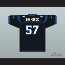 Load image into Gallery viewer, Ron &#39;Big Merck&#39; Merkerson 57 New York-New Jersey Hitmen Home Football Jersey