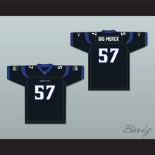 Load image into Gallery viewer, Ron &#39;Big Merck&#39; Merkerson 57 New York-New Jersey Hitmen Home Football Jersey