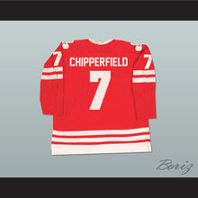 Load image into Gallery viewer, Ron Chipperfield 7 WHA Calgary Cowboys Hockey Jersey