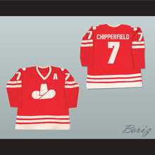 Load image into Gallery viewer, Ron Chipperfield 7 WHA Calgary Cowboys Hockey Jersey