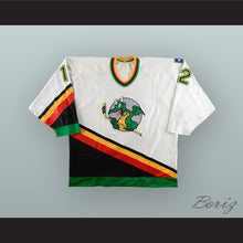 Load image into Gallery viewer, Ron Hoover 12 San Antonio Dragons White Hockey Jersey