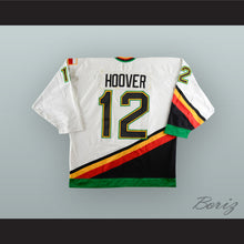 Load image into Gallery viewer, Ron Hoover 12 San Antonio Dragons White Hockey Jersey