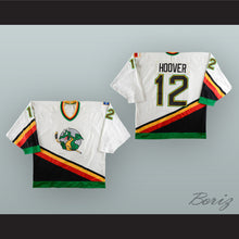 Load image into Gallery viewer, Ron Hoover 12 San Antonio Dragons White Hockey Jersey