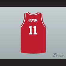 Load image into Gallery viewer, Ronnie DeVoe 11 New Edition Red Basketball Jersey