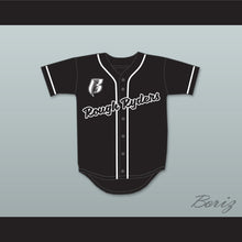Load image into Gallery viewer, Rough Ryders Black Baseball Jersey