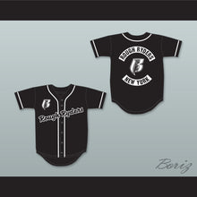 Load image into Gallery viewer, Rough Ryders Black Baseball Jersey