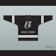Load image into Gallery viewer, Rough Ryders Black Hockey Jersey