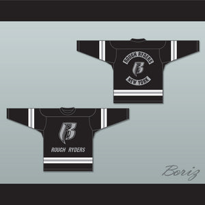 Rough Ryders Black Hockey Jersey