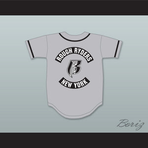 Rough Ryders Gray Baseball Jersey