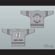 Load image into Gallery viewer, Rough Ryders Gray Hockey Jersey