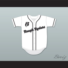 Load image into Gallery viewer, Rough Ryders White Baseball Jersey