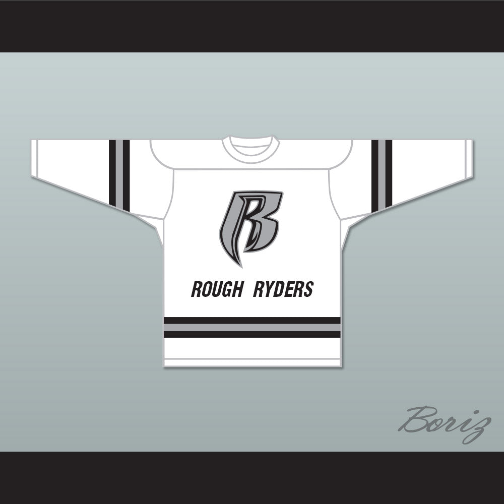 Rough Ryders White Hockey Jersey