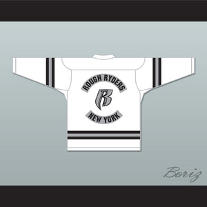 Rough Ryders White Hockey Jersey