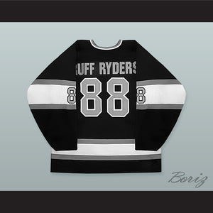 Rough Ryders 88 Black Hockey Jersey