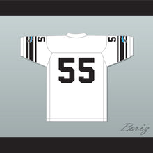 Load image into Gallery viewer, Roy Chutney 55 Blue Springs Bison High School Football Jersey The Slaughter Rule