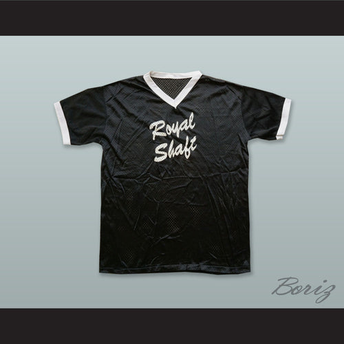 Royal Shaft Black Pullover Baseball Jersey