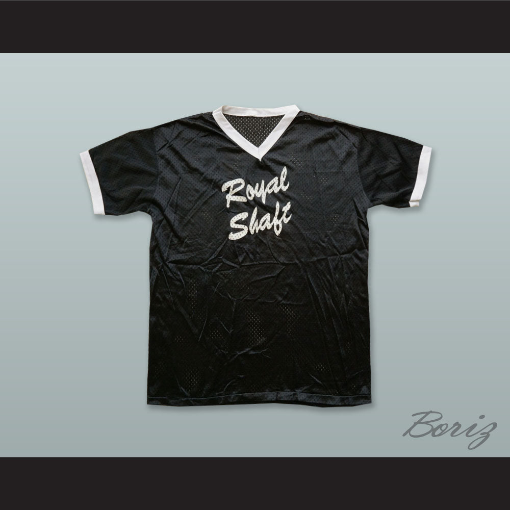 Royal Shaft Black Pullover Baseball Jersey